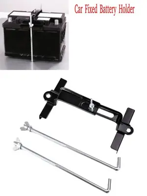 Image de Support de Batterie Fixe pour Voiture - Installation Rapide & Sécurisée