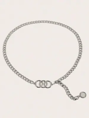 Image de Ceinture Chaîne Circulaire Élégante pour Femmes