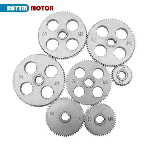 Imagen de Kit de Engranajes Métricos para Torno de Banco