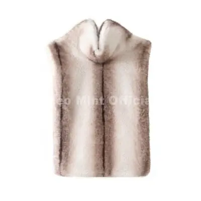Image de Gilet Fausse Fourrure Col Haut - Chic & Chaud