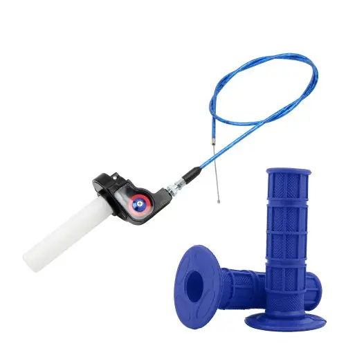 Image de Poignées d'accélérateur rapide 22mm/24mm pour moto