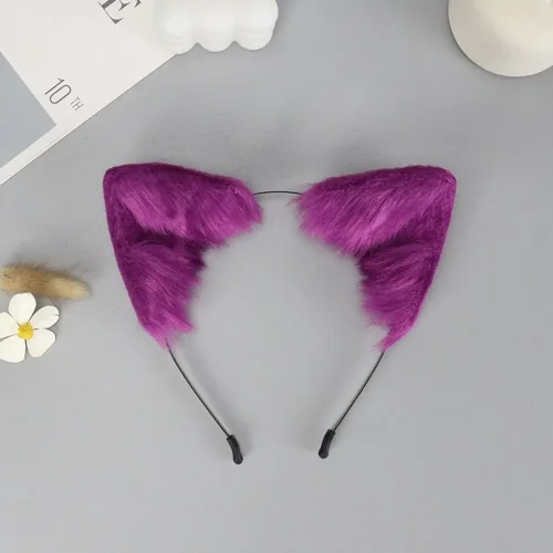 Afbeelding van Schattige Pluche Vosoren Hoofdband - Gothic Lolita Cosplay Accessoire