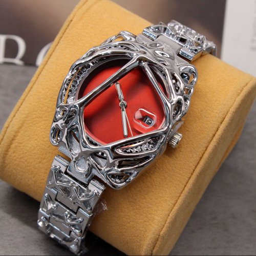 Image of Stylish Unisex Vintage-Inspired Alabaster Watch with Retro Y2K Design – European and American Fashion Statement Timepiece
