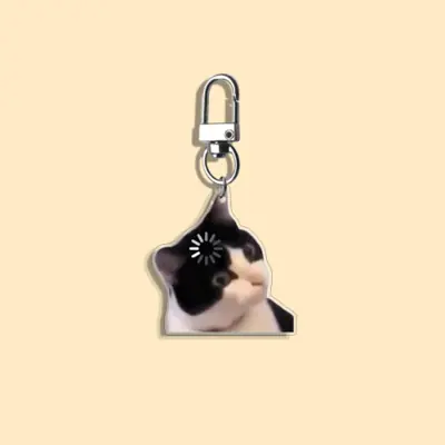 Image de Porte-clés Chat Mignon - Cadeau Drôle & Original