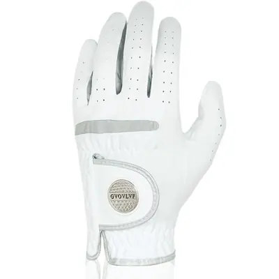 Image de Gant de Golf Homme - Doux, Respirant & Marqueur Magnétique