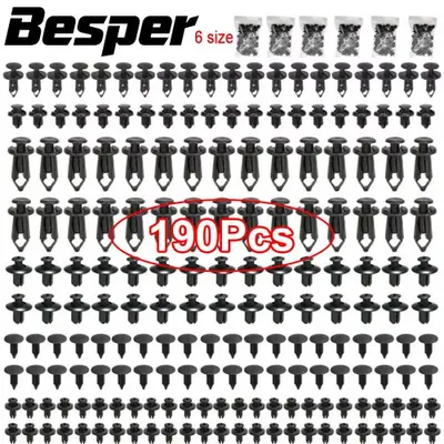 Image de Kit 190 Clips Auto - Réparation & Montage Facile