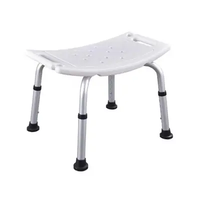 Image de Chaise de Douche Pliante Antidérapante - Hauteur Réglable