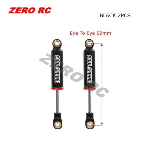 59mm noir 2PCS