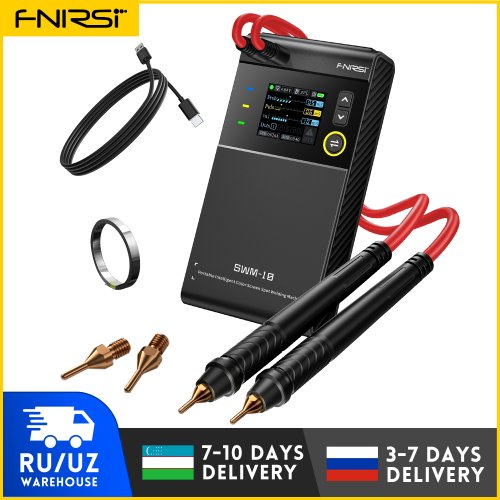 Image de Soudeuse par Points FNIRSI SWM-10 - Batterie 18650 5000mAh