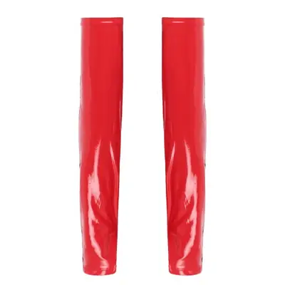 Image de Gants Longs Brillants Sans Doigts - Style Clubwear & Cosplay