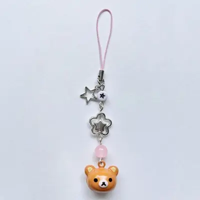 Image de Porte-clés Kawaii Rilakkuma - Pendentif Ourson Mignon