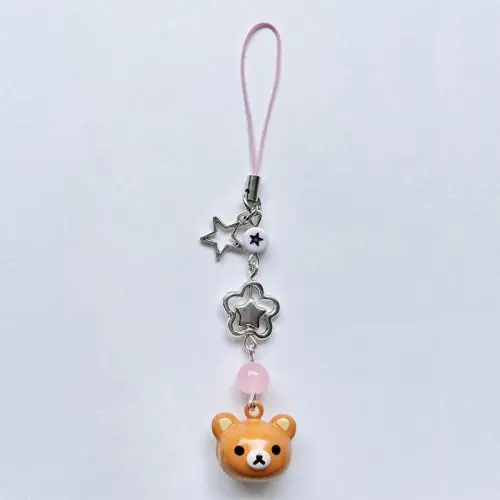 Image de Porte-clés Kawaii Rilakkuma - Pendentif Ourson Mignon