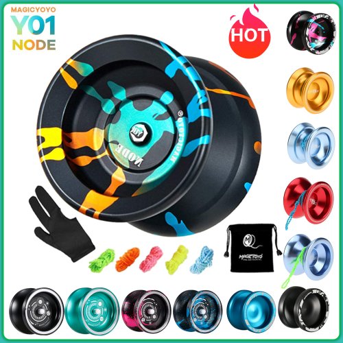 Afbeelding van Magic Yoyo V3 YOYO ALUMINIUM Legering Professionele Yoyo Beste Reagerende of Responsieve Yoyos Wandelwagen yoyo voor Kinderen Jongens Speelgoed