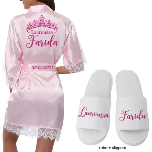 Rosa Kleid Schuh