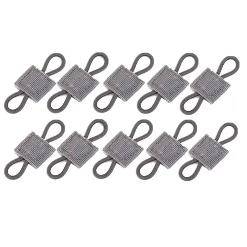 Image de Sangles Élastiques Nylon - Lot de 10 pour Randonnée, Chasse & Sac à Dos