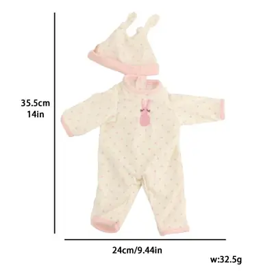 Image de Tenues Mignonnes pour Poupée 30 cm - Lapin, Voiture & Poussin