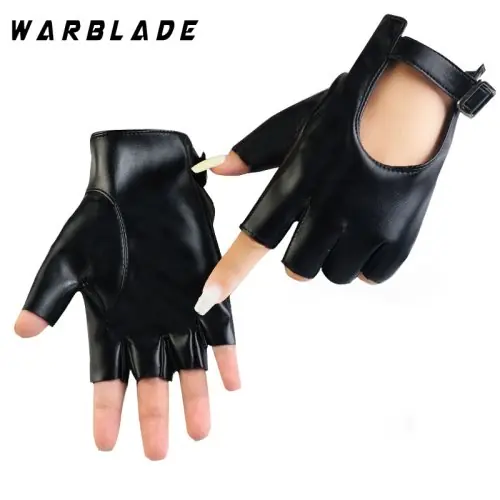 Image de Gants Punk Sans Doigts Femme - Mode & Conduite
