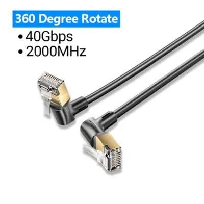 Image de Câble Ethernet CAT8 40Gbps - Ultra Rapide & Flexible
