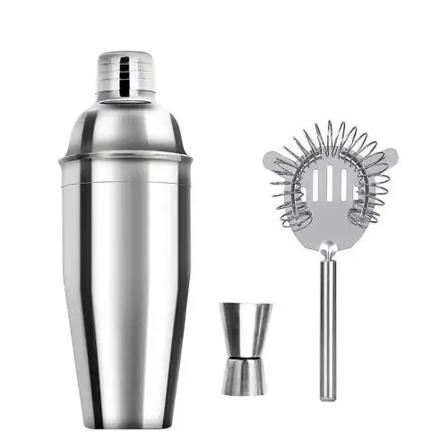 Image de Kit Barman Pro - Shaker Inoxydable & Accessoires