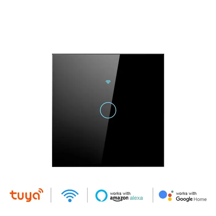 Image de Interrupteur Intelligent WiFi Tactile avec Commande Vocale