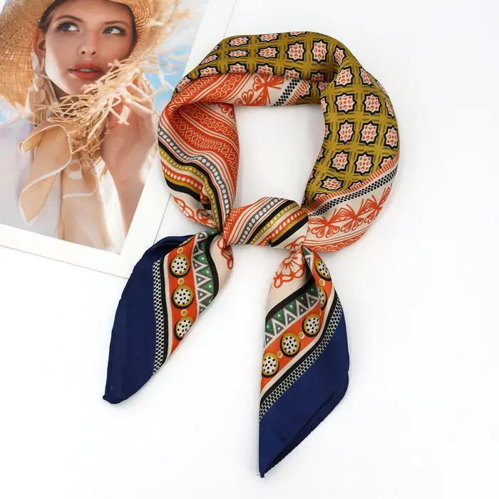 Image de Foulard Soie Luxe - Élégance & Style