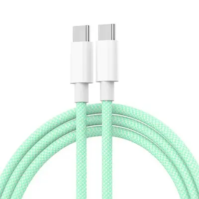 Image de Câble USB-C Tissé 60W Charge Rapide