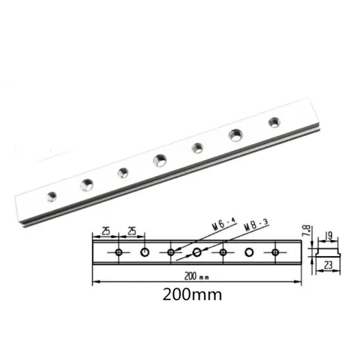 1 stuk 200mm met gat