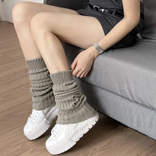 Bild von Lolita-Beinlinge – Warme, Gestrickte Socken für Damen