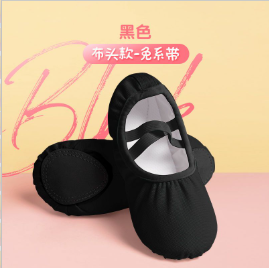 Afbeelding van Ivoogle Meisjes Ballet Flats Zachte Zool Dans Slippers Vrouwen Ballerina Schoenen Canvas Kinderen Praktijk Dansschoenen Voor Vrouwen