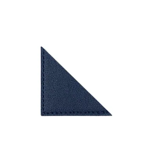 Triangle bleu marine