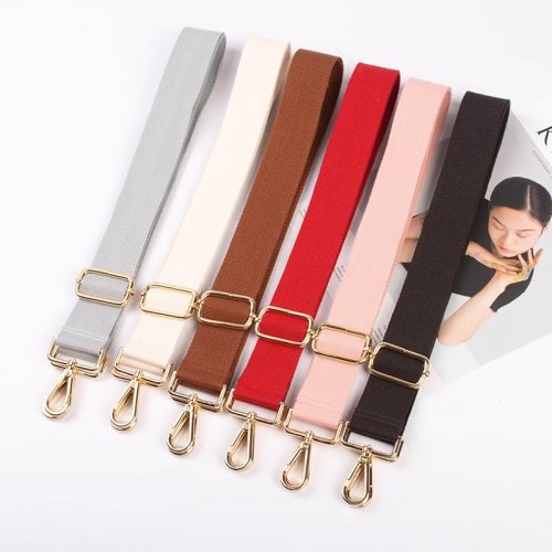 Immagine di Tracolla in Nylon Colorata per Borsa a Tracolla – Cinghia Regolabile e Resistente per Messenger Bag Donna