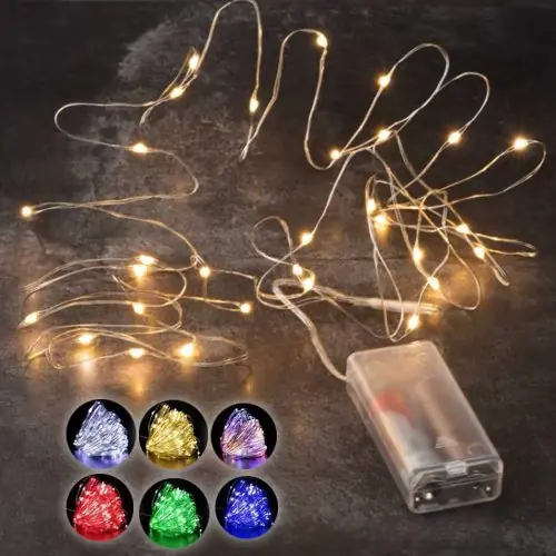 Image de Guirlande LED Cuivre Étanche - Déco Fêtes & Noël
