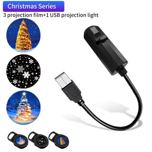 Image de Lampe de Projection USB - Décoration Thème Planète & Fêtes