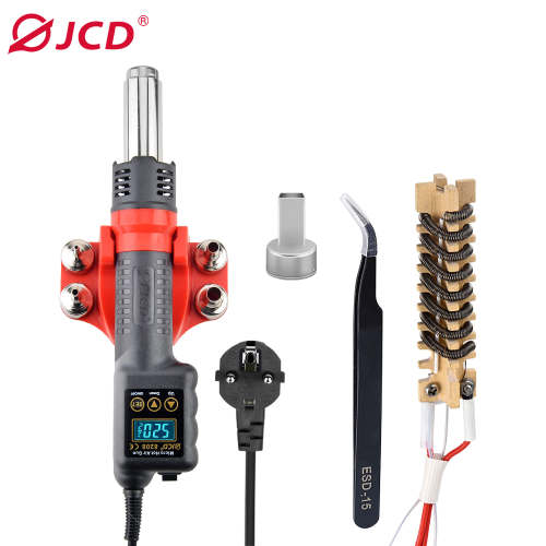 Afbeelding van JCD 750W Digitale Warmtepistool - Precisie Solderen & Reparatie
