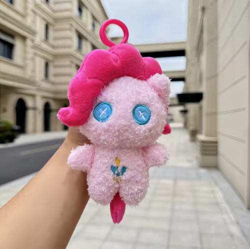 Afbeelding van Schattige My Little Pony Pluche Sleutelhanger