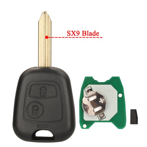 Image de Clé de voiture à distance 433MHz pour Citroën, Peugeot, Toyota