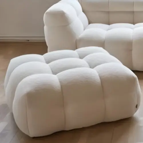 Image de Canapé Nuage Blanc - Doux & Confortable