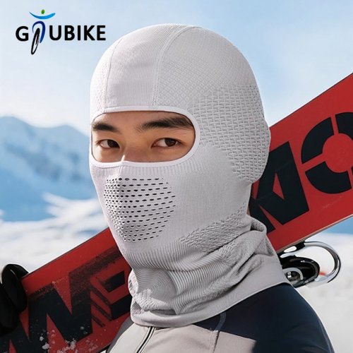 Bild von Kältebeständige Thermoschal mit Vollgesichtsmaske – Winter Skimütze, Sturmhaube und Helm-Liner für Ski, Radfahren, Jagd und Outdoor-Aktivitäten