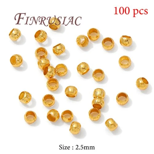 Placcato oro 18 carati-2.5mm