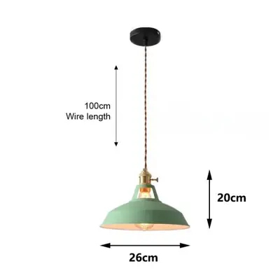 Image de Lampes Suspendues Vintage Colorées