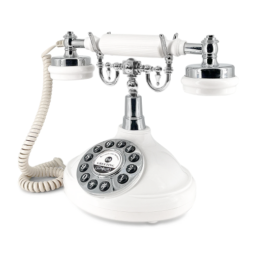 Afbeelding van Retro Telefoon Gastenboek voor Bruiloft & Feestjes