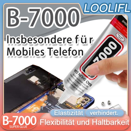 Bild von B7000 Bildschirm-Klebstoff, Rahme, Bildschirm-Reparatur, elastische Puffer, Anti-Verstopfung-Design, keine Hände verletzen 110ml
