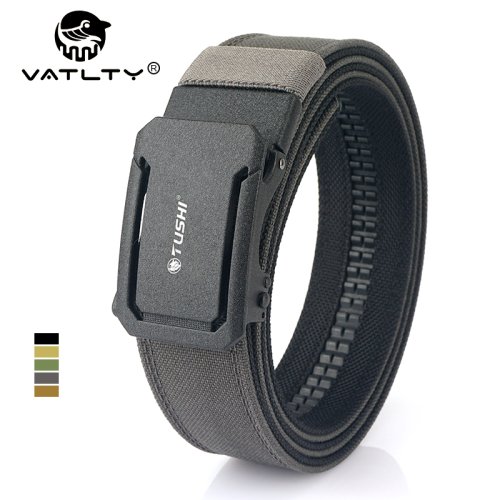 Immagine di Cintura Militare da Uomo in Nylon Robusto con Fibbia Automatica in Metallo – Cintura Tattica per Polizia e Outdoor, Accessorio IPSC