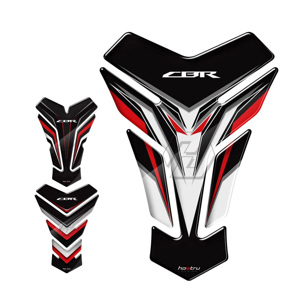 Image de Autocollants 3D Protection Réservoir Moto Honda CBR