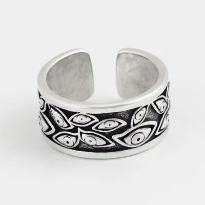 Image de Bague Yeux du Diable - Style Punk Gothique