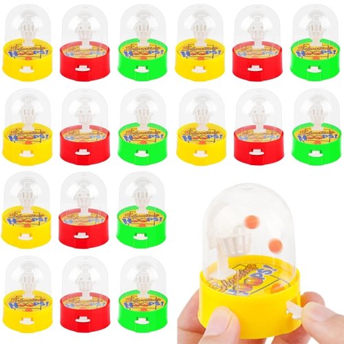 Immagine di Set da 10 Macchinine da Tiro per Basket da Tavolo – Giochi di Tiro con le Dita per Bambini, Ideali come Bomboniere, Premi Scolastici e Riempitivi per Feste