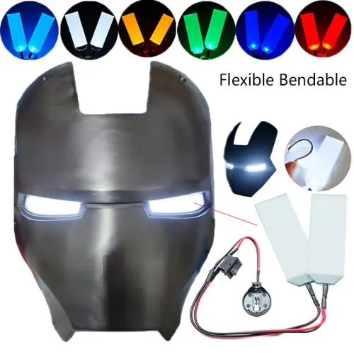 Image de Masque Lumineux LED Flexible pour Yeux - Accessoire de Cosplay