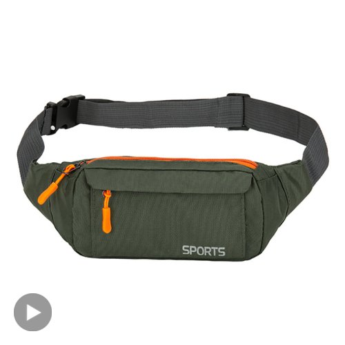 Image of Waterproof Kangaroo Waist Bag for Men and Women – Lightweight Belt Pouch with Multiple Pockets for Running, Hiking, Travel, and Everyday Use