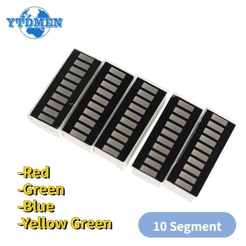 Image de Module LED Barre Graphique 10 Segments - RGB Multicolore