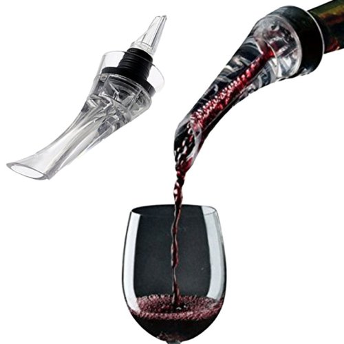Bild von Premium Weinbelüfter mit Ausgießer – 2-teiliges Set für optimale Rotwein-Entwicklung und elegantes Servieren